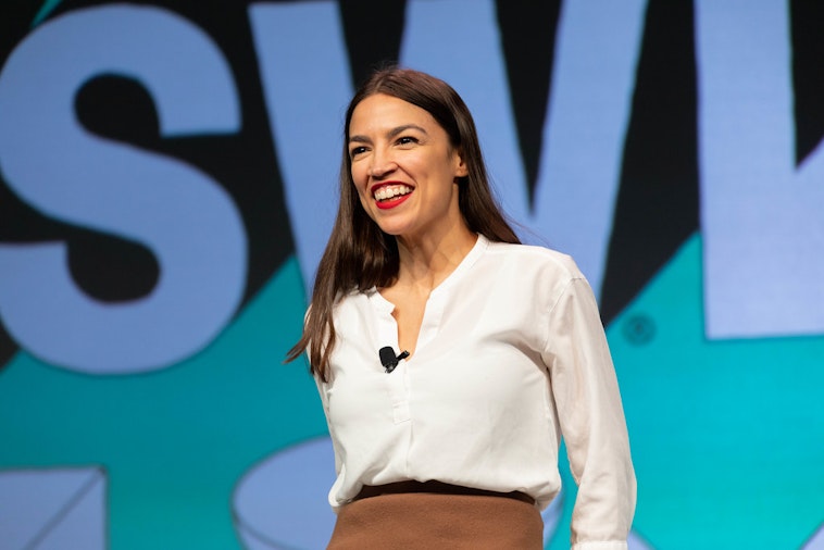 AOC onstage