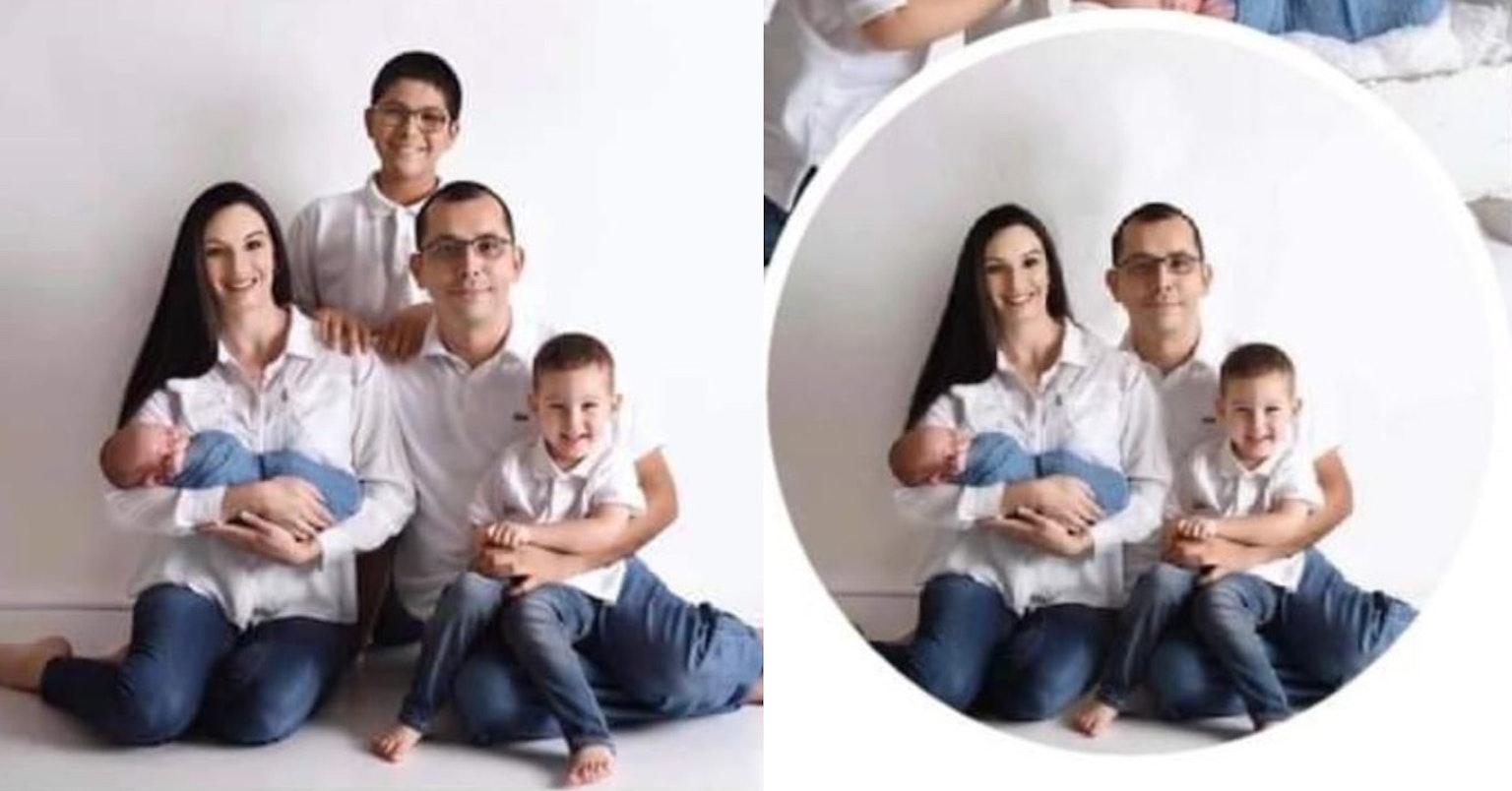 Stepmoms Request To Photoshop Stepson Out Of Family Photo Draws Outrage