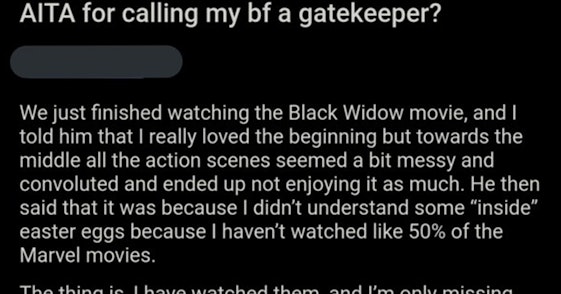 aita bf gatekeeper marvel black widow