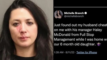 michelle branch arrested