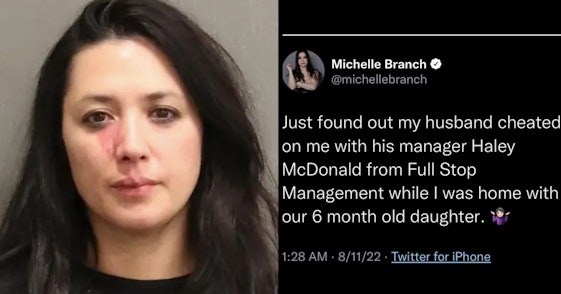 michelle branch arrested